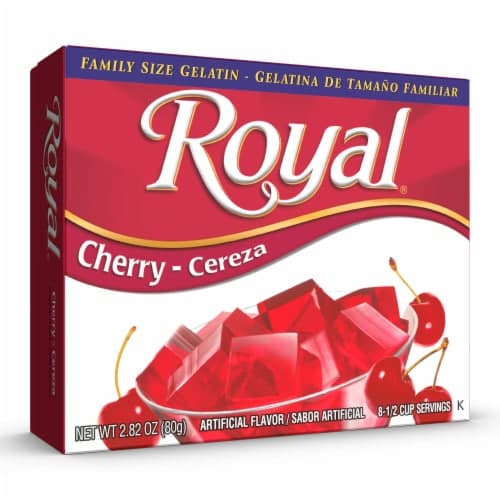 Royal Cherry Gelatin Family Size
