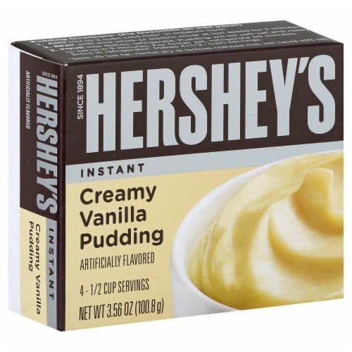 Hersheys Pudding, Creamy Vanilla, Instant