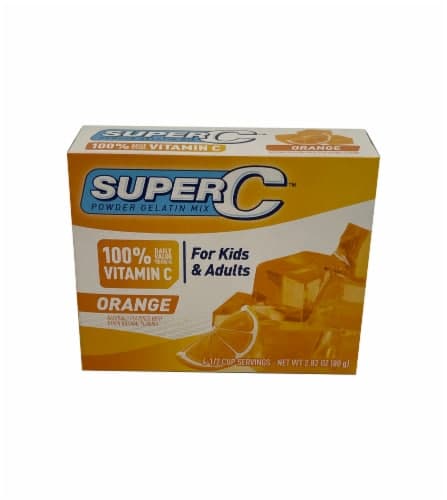 Super C Orange Powder Gelatin Mix