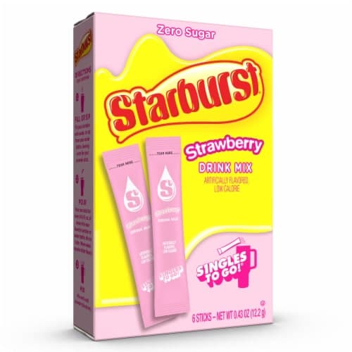 Starburst All Pink Strawberry Drink Mix