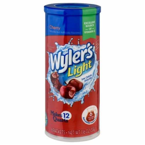 Wyler'S Light Cherry Low Calorie Drink Mix