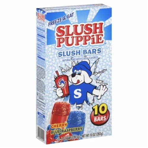 Slush Puppie Cherry/Cola/Watermelon/Blue Raspberry Slush Bars