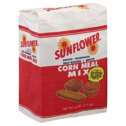 Sunflower Corn Meal Mix Self-Rising White