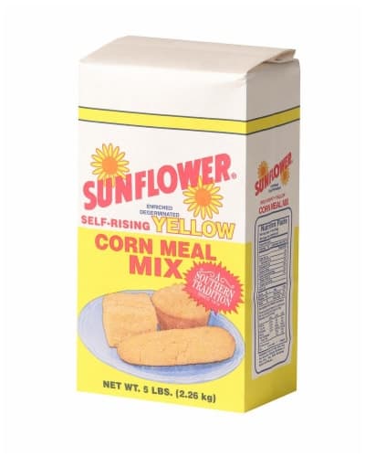 Sunflower Corn Meal Mix, Self Rising, Yellow