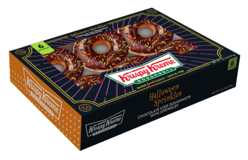 Krispy Kreme Halloween Sprinkles Doughnuts