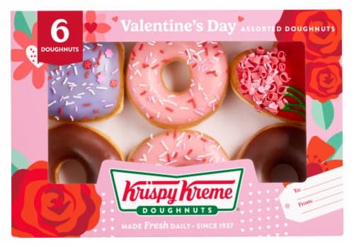 Krispy Kreme Doughnuts Valentine'S Sprinkles