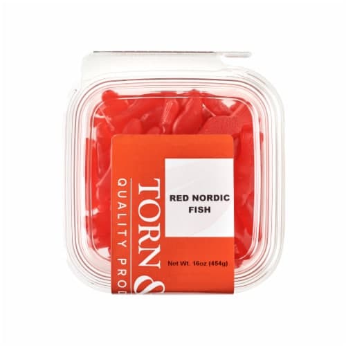 Torn & Glasser Red Nordic Gummi Fish
