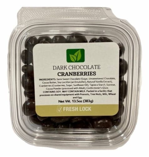 Torn & Glasser Dark Chocolate Cranberries