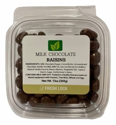 Torn & Glasser Milk Chocolate Raisins