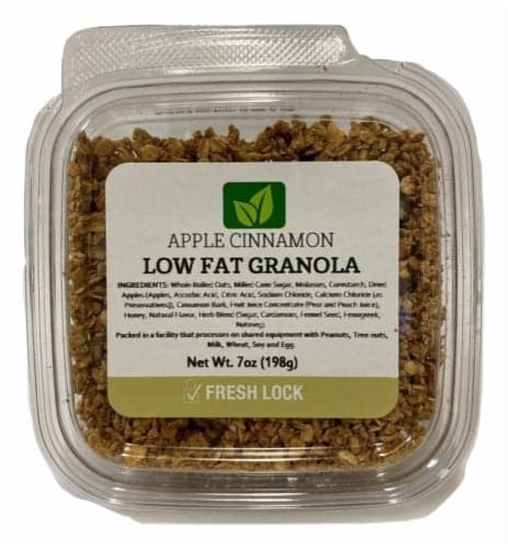 Torn & Glasser Apple Cinnamon Low Fat Granola