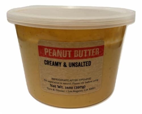 Torn & Glasser Creamy & Unsalted Peanut Butter