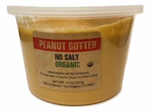 Torn & Glasser Organic Peanut Butter