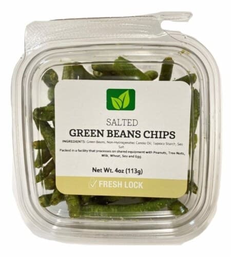 Salted Green Bean Chips