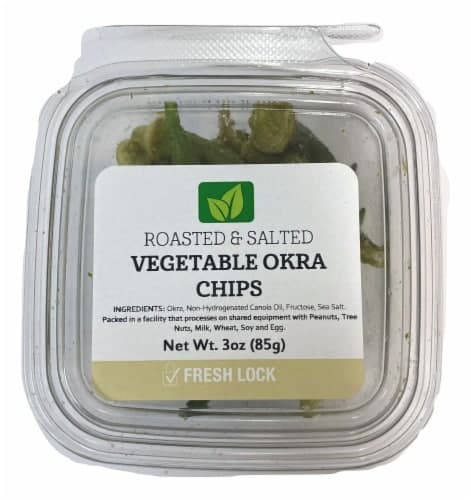 Torn & Glasser Roasted & Salted Vegetable Okra Chips