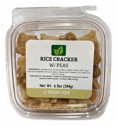 Torn & Glasser Rice Cracker With Peas Mix