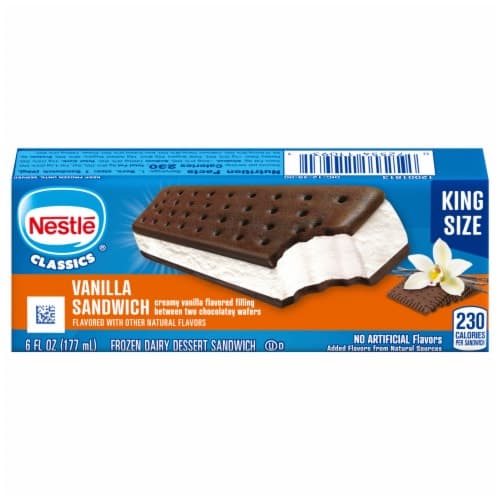 Nestle Vanilla King Size Ice Cream Sandwich
