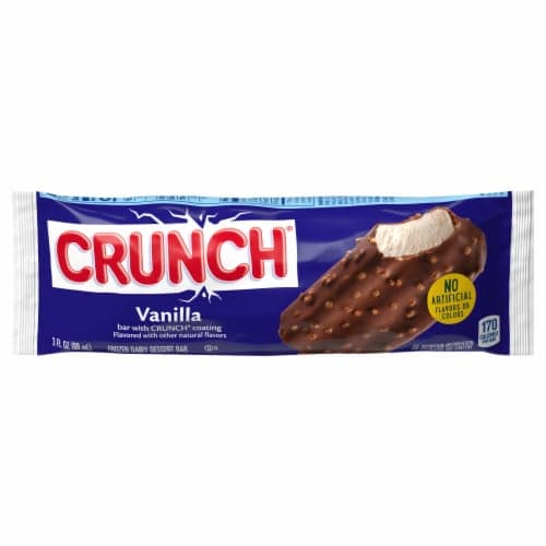 Nestle Crunch Coated Vanilla Ice Cream Bar