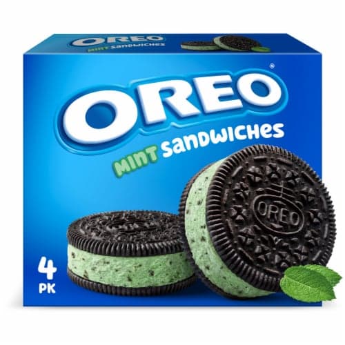 Oreo Mint Sandwiches