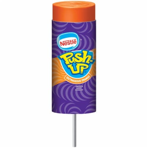 Nestle Push-Up Outrageous Orange  Dairy Dessert Ice Pops