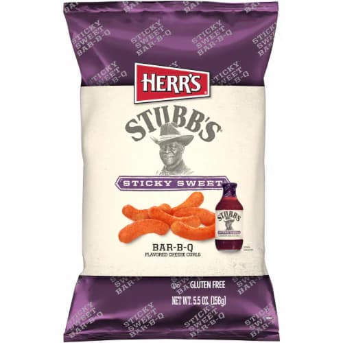 Herrs Potato Chips Sbs Bar B Q Sticky Sweet