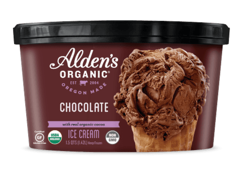 Alden'S Organic Chocolate Ice Cream