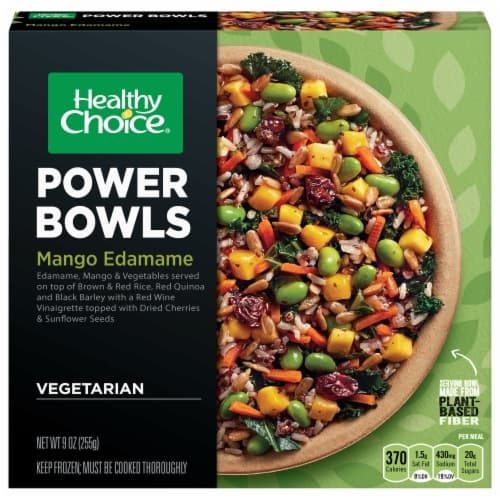 Healthy Choice Power Bowls, Vegetarian, Mango Edamame