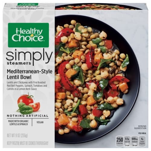 Healthy Choice Mediterranean-Style Lentil Bowl