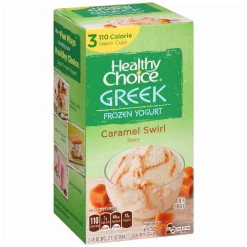 Healthy Choice Caramel Swirl  Greek Yogurt