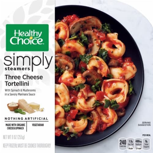 Healthy Choice Simply Steamers Three Cheese Tortellini  Meal