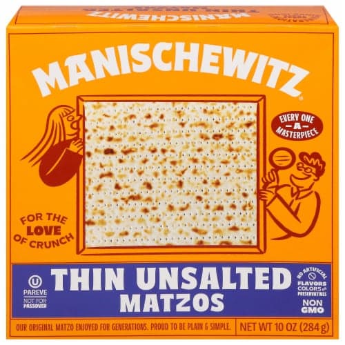Manischewitz Unsalted Thin Matzos