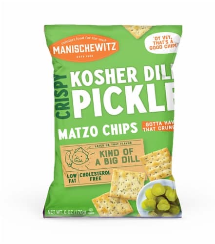 Manischewitz Kosher Dill Pickle Matzo Chips