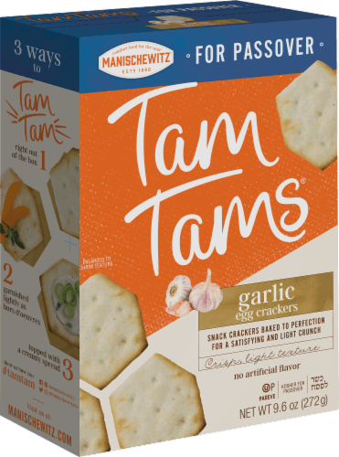 Manischewitz Passover Tam Tam Garlic Crackers