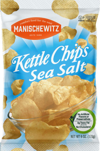 Manischewitz Sea Salt Kettle Chips