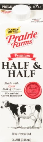 Prairie Farms Ultra-Pasteurized Half & Half