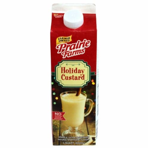 Prairie Farms Holiday Custard Carton