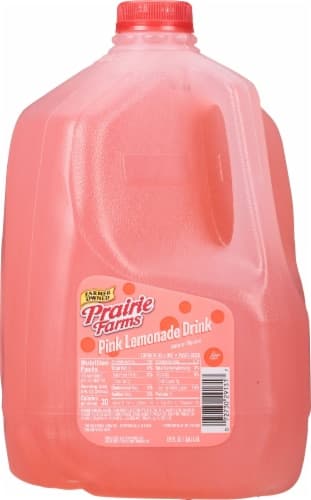 Prairie Farms Pink Lemonade Drink  Gallon
