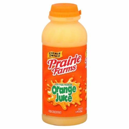 Prairie Farms Orange Juice Plastic