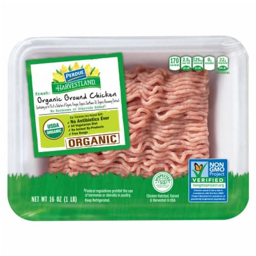 Perdue Harvestland Organic Ground Chicken Traypack
