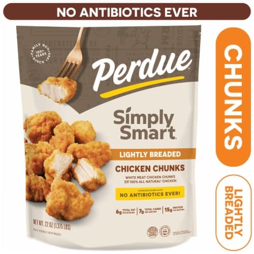 Perdue Lightly Breaded Chicken Breast Chunks Fully Cooked  Meal