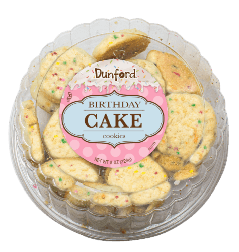 Dunford Bite Sized Birthday Cake Cookies