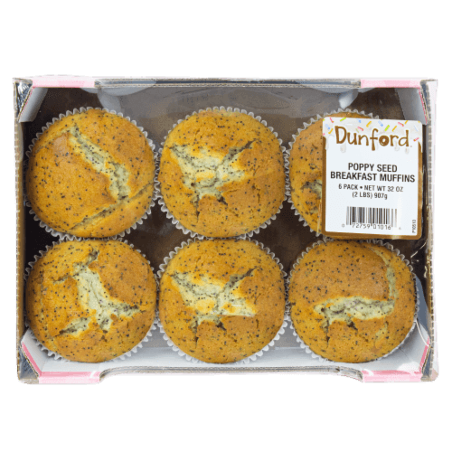 Dunford Poppy Seed Breakfast Muffins