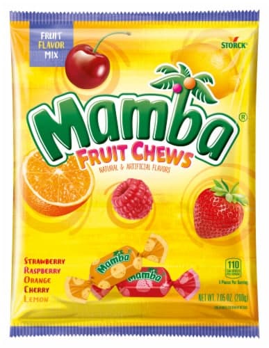 Mamba Fruit Chews Peg Bag