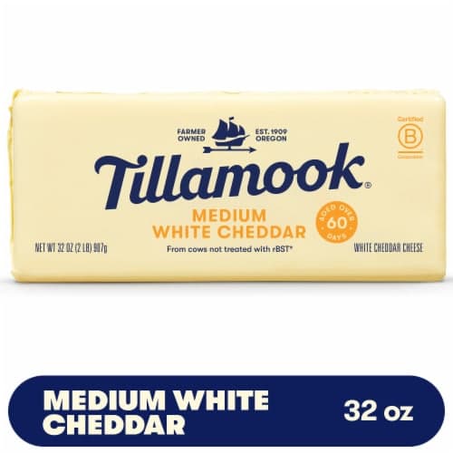 Tillamook Cheese Medium White Cheddar
