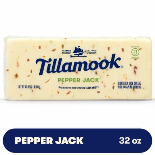 Tillamook Pepper Jack Cheese Block