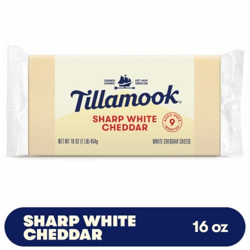 Tillamook Sharp White Cheddar Block Cheese