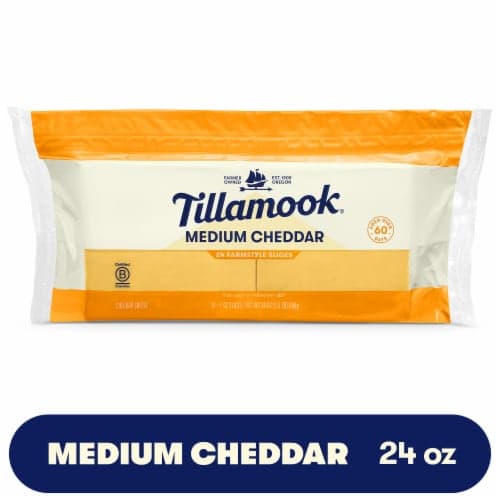 Tillamook Farmstyle Thick Cut Medium Cheddar Cheese