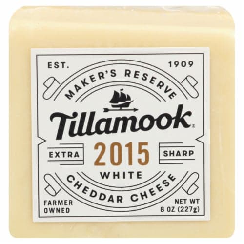 Tillamook Cheese Cheddar Sharp Vintage White Extra