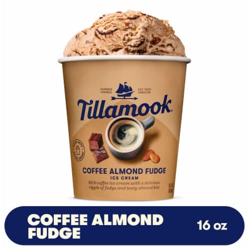 Tillamook Coffee Almond Fudge