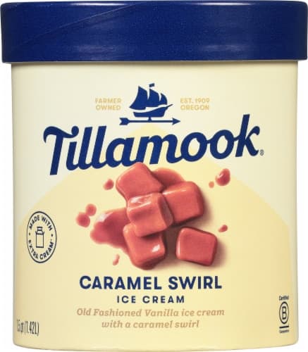 Tillamook Caramel Swirl Ice Cream