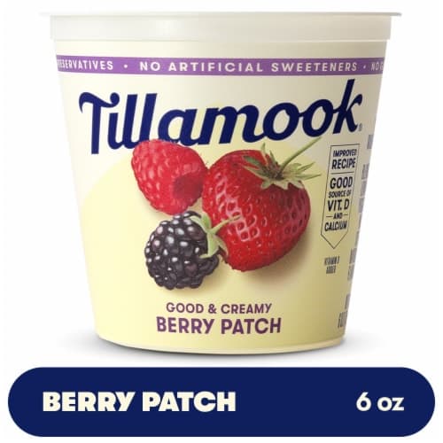 Tillamook Berry Patch Low Fat Yogurt